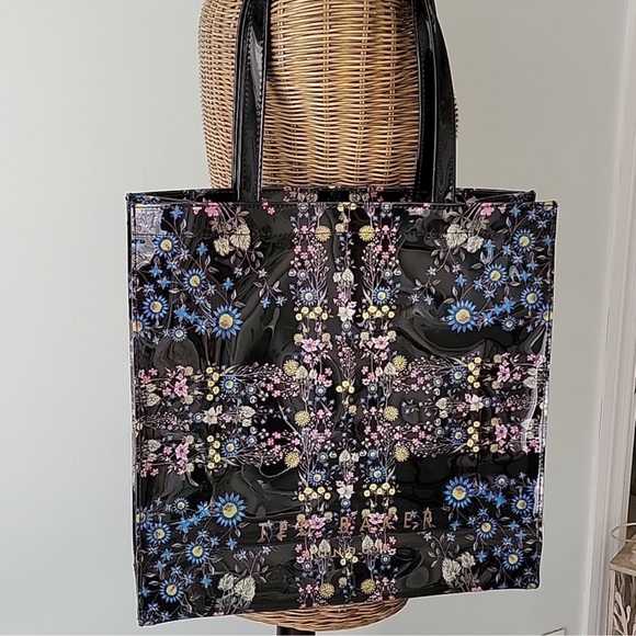 Ted Baker London Black Floral Tote - Picture 2 of 8